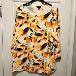 Ann Taylor Factory Boatneck Top XL